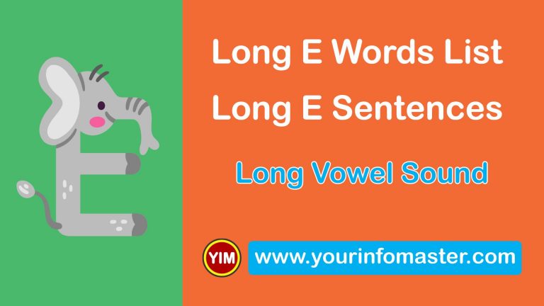 awesome words, cool long words, cool words, e words, Learning Spellings, Long E sound words, Long E words, Long E Words List, Long E Words Worksheets, Long versus Short Vowels, Long Vowel, Long Vowel Examples, Long Vowel Sound, Long Vowel Sounds Examples, Using Long Vowel Sounds, Vowel E Sound, Vowel Pronunciation, What is a Vowel, word of the day for kids