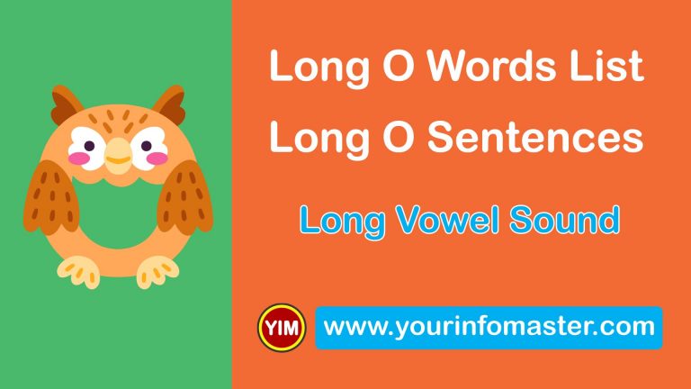 awesome words, cool long words, cool words, Learning Spellings, Long O sound words, Long O words, Long O Words List, Long O Words Worksheets, Long versus Short Vowels, Long Vowel, Long Vowel Examples, Long Vowel Sound, Long Vowel Sounds Examples, o words, Using Long Vowel Sounds, Vowel O Sound, Vowel Pronunciation, What is a Vowel, word of the day for kids