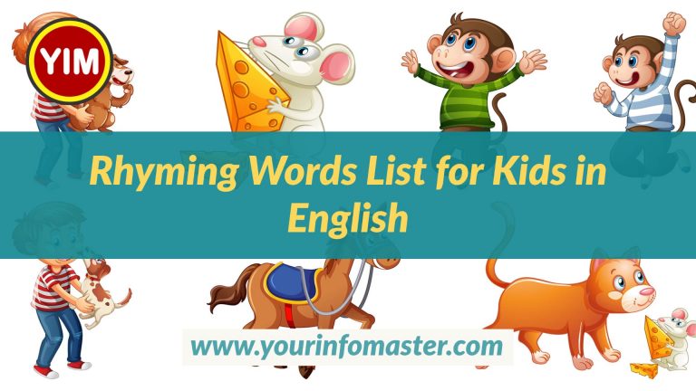 what are rhyming words, Rhyming Words List, Rhyming Words, how to teach rhyming words, Rhyming Words for Kids, words rhyming with one, rhyming words for fun