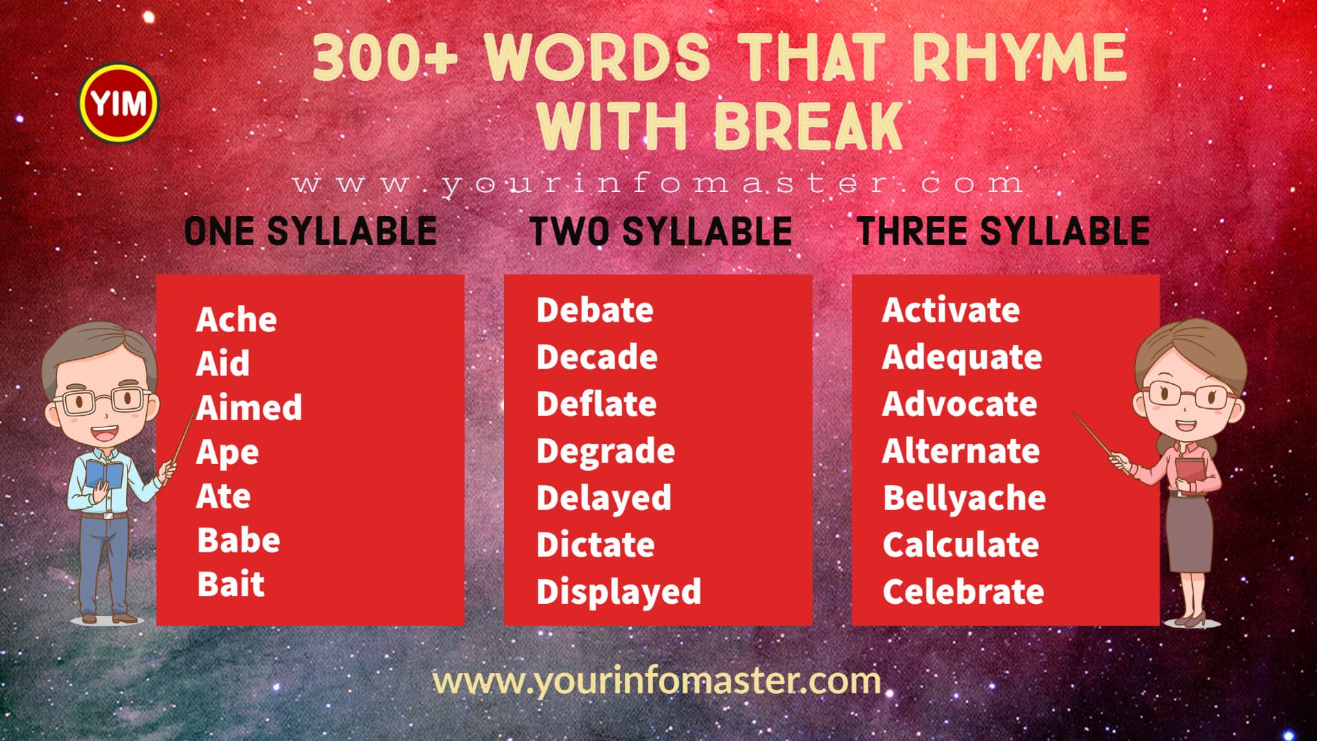 100 rhyming words, 1000 rhyming words, 200+ Interesting Words, 200+ Useful Words, 300 rhyming words list, 50 rhyming words list, 500 rhyming words, all words that rhyme with Break, Another word for Break, are rhyming words, Break rhyme, Break rhyme examples, Break Rhyming words, how to teach rhyming words, Interesting Words that Rhyme in English, Printable Infographics, Printable Worksheets, rhymes English words, rhymes with Break infographics, rhyming pairs, Rhyming Words, rhyming words for Break, Rhyming Words for Kids, Rhyming Words List, Things that rhyme with Break, what are rhyming words, what rhymes with Break, words rhyming with Break, Words that Rhyme, Words That Rhyme with Break