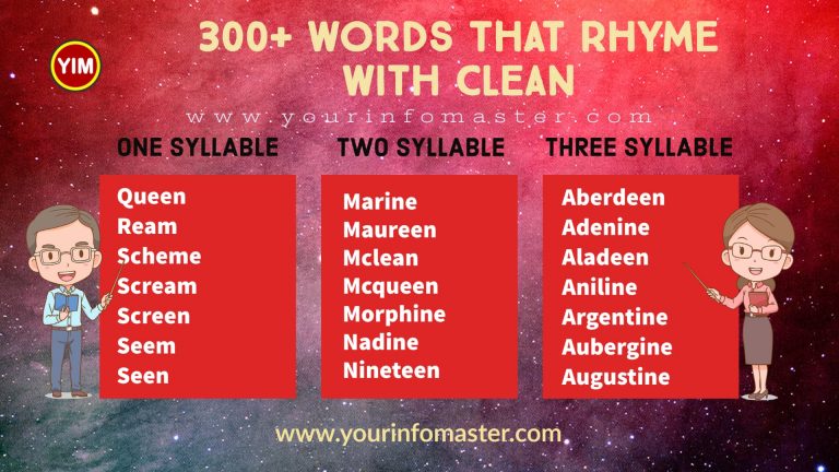 100 rhyming words, 1000 rhyming words, 200+ Interesting Words, 200+ Useful Words, 300 rhyming words list, 50 rhyming words list, 500 rhyming words, all words that rhyme with Clean, Another word for Clean, are rhyming words, Clean rhyme, Clean rhyme examples, Clean Rhyming words, how to teach rhyming words, Interesting Words that Rhyme in English, Printable Infographics, Printable Worksheets, rhymes English words, rhymes with Clean infographics, rhyming pairs, Rhyming Words, rhyming words for Clean, Rhyming Words for Kids, Rhyming Words List, Things that rhyme with Clean, what are rhyming words, what rhymes with Clean, words rhyming with Clean, Words that Rhyme, Words That Rhyme with Clean