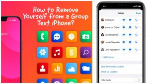 About Group Text on iPhone and iPad (iOS), How to Mute a Group Text, How to Remove Yourself From a Group Text, How to Remove Yourself from a Group Text iPhone, If you have an Android, If you have an iPhone, Leave a Group Message on iOS 14, Leave a Group Message on iOS 15, Leave the Group Text on iOS, What about Facebook and WhatsApp