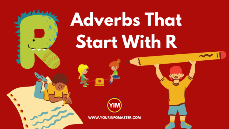 4 letter words, 5 letter words, 6 letter words, 7 letter words, 8 Letter words, Adverb Words, Adverbs, Adverbs That Start With R, English, English Adverbs, English Grammar, English Vocabulary, R Adverbs, r words, Vocabulary, Words That Start with r