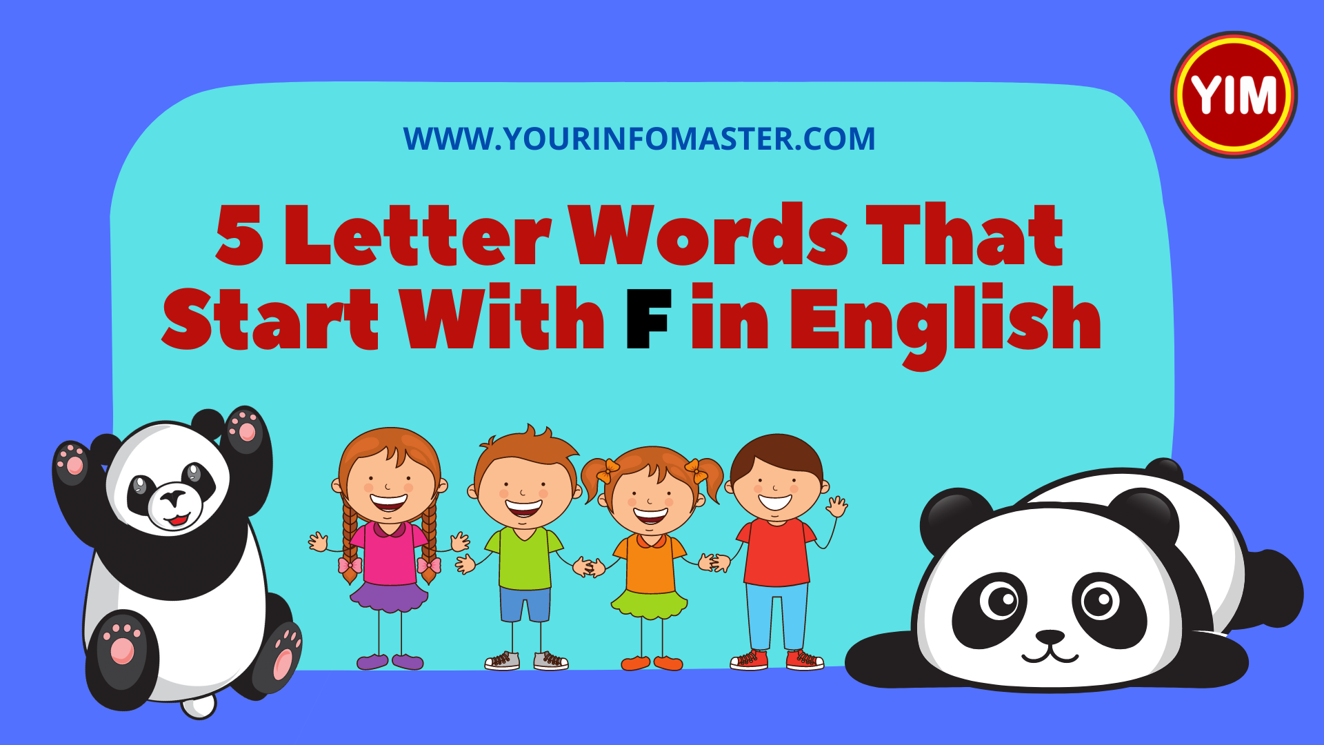 5 Letter F Words, 5 letter words, 5 letter words that start with F, 5 Letter Words With F, English, English Grammar, English Vocabulary, english words, F words, List of 5 Letter Words, Vocabulary, Words That Start with F