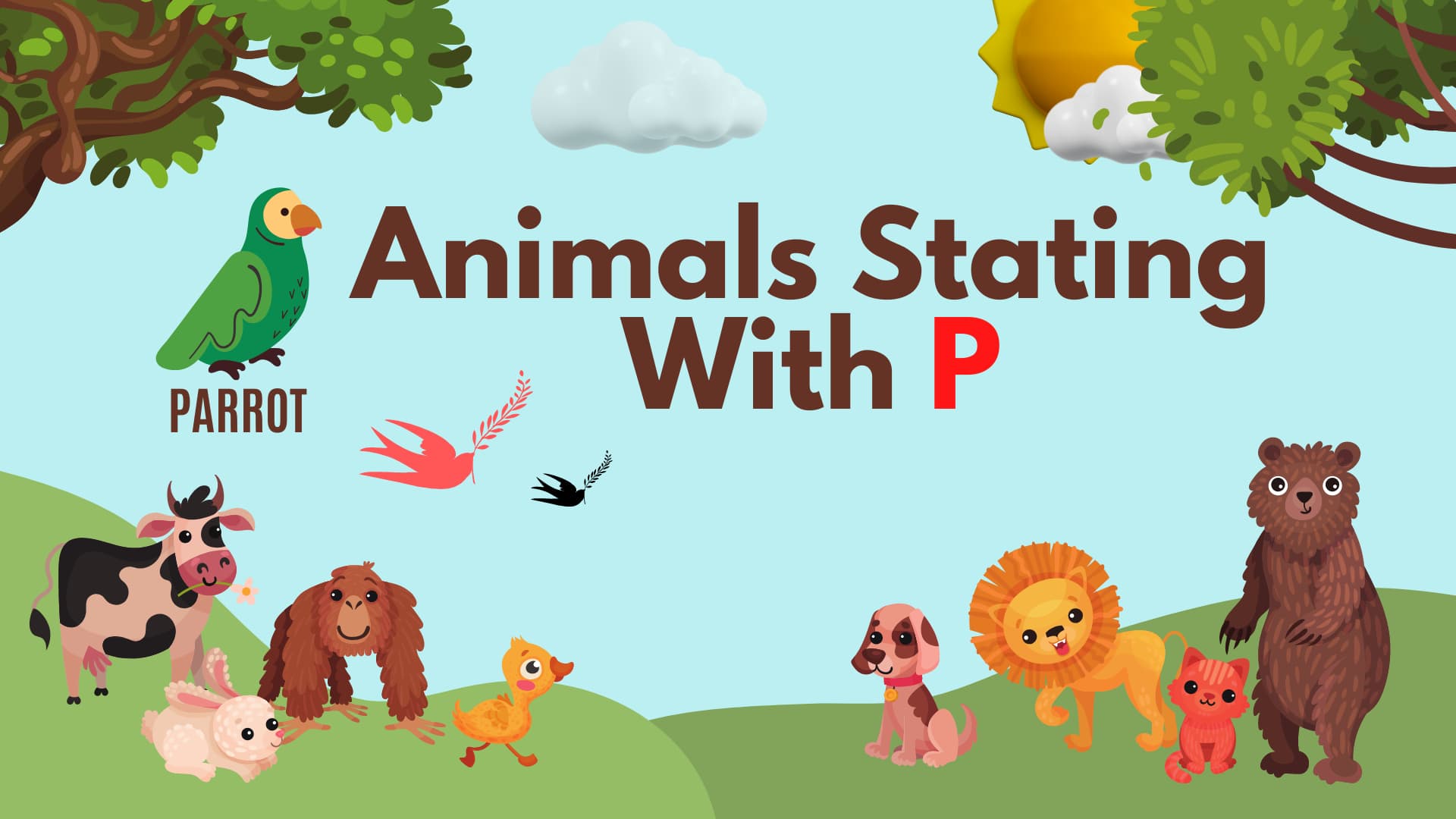 5 Letter Animal Names, 5 Letter Animal Starting With P, Animal List, Animal Names in English, Animal Names Starting With P, Animal Starting With P, Animal Vocabulary, Animals Starting With P, Animals That Start With P, English, English Grammar, English Vocabulary, English Words, List of Animal Names That Start With P, Vocabulary, Words That Start with p