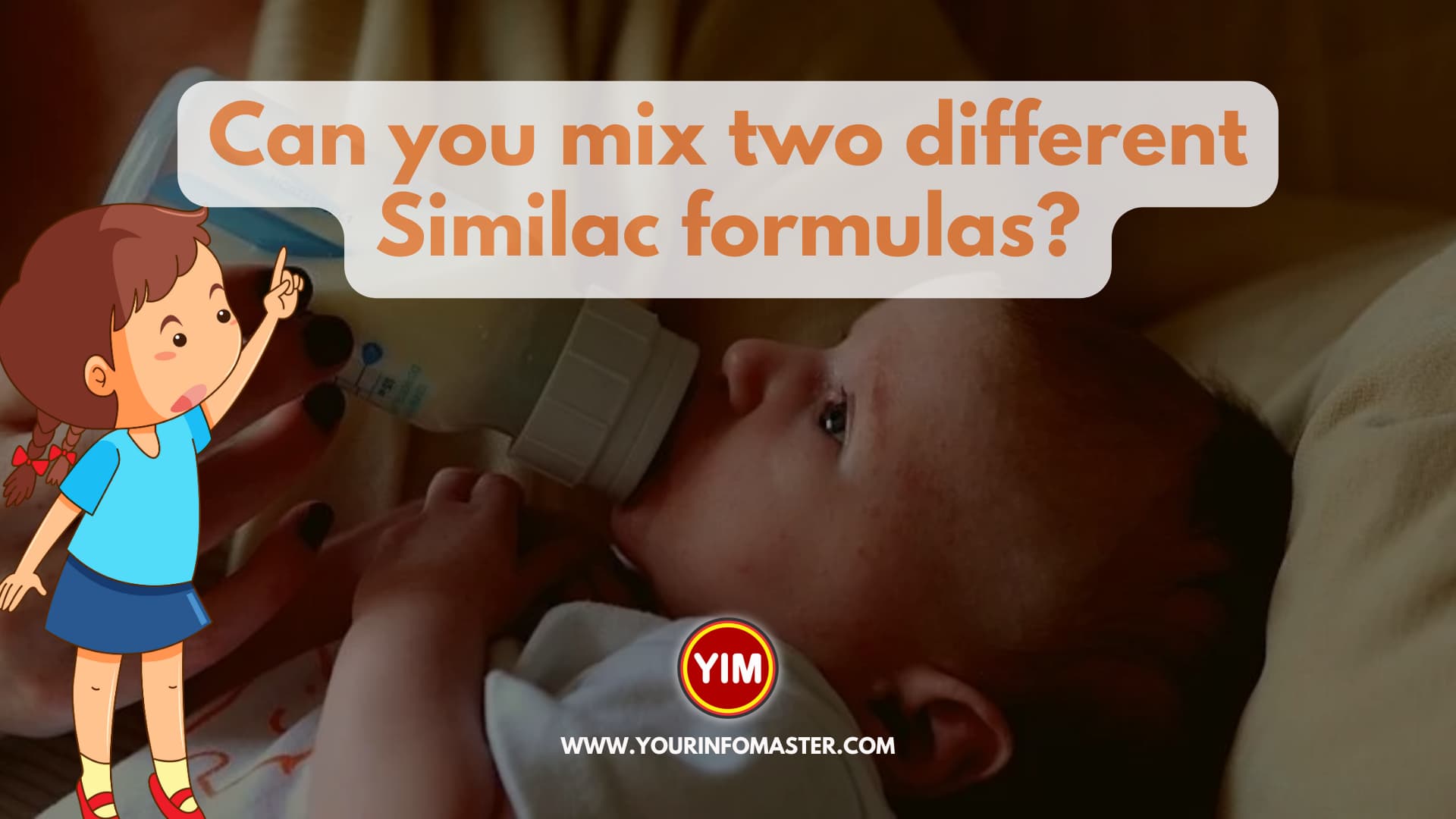 Can you mix two different Similac formulas