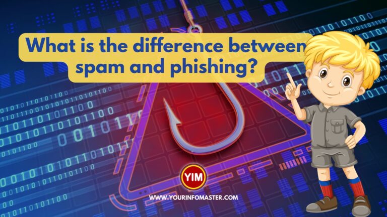 I am going to explain the blog post "What is the difference between spam and phishing?"