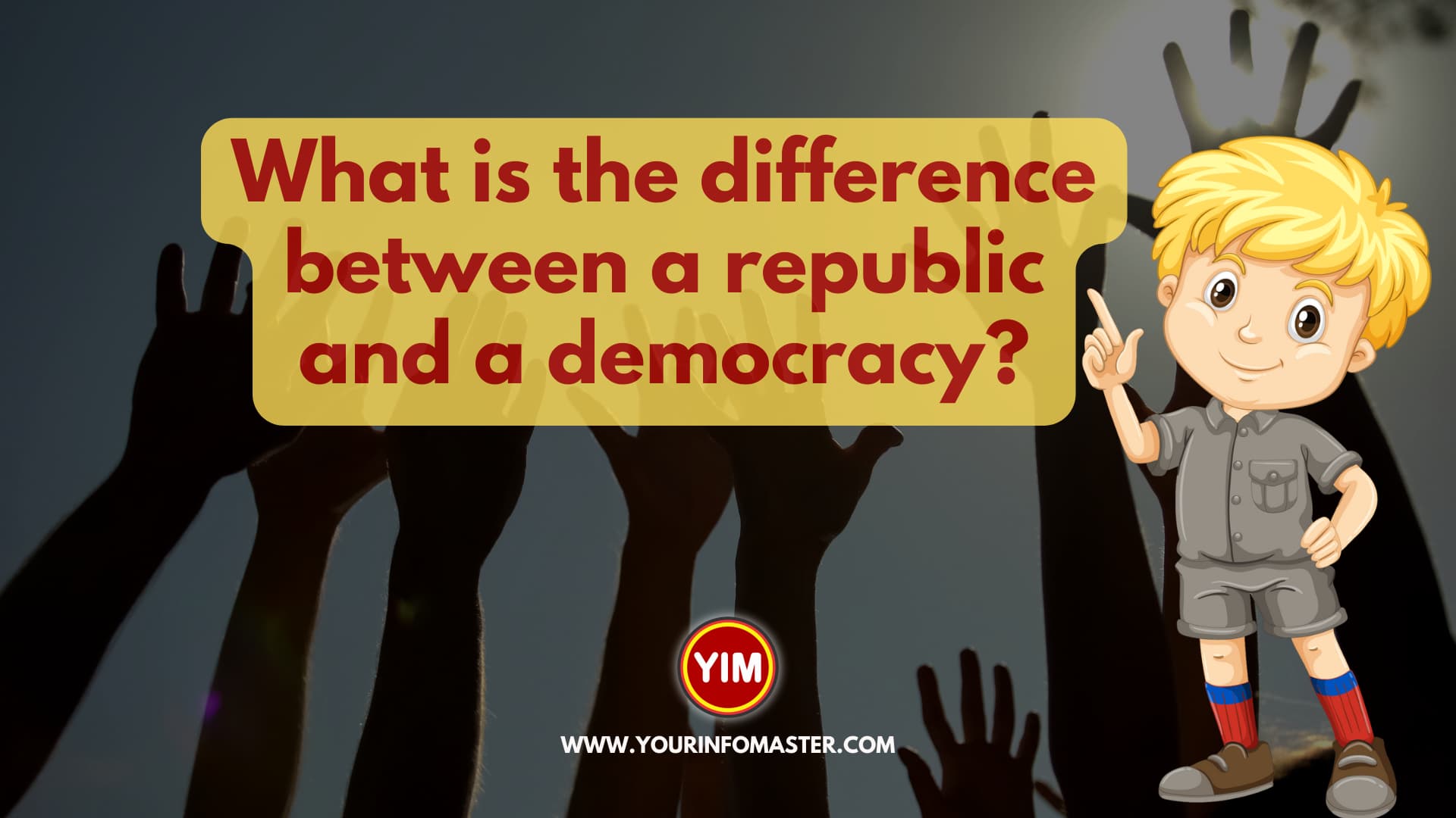 What is the difference between a republic and a democracy?