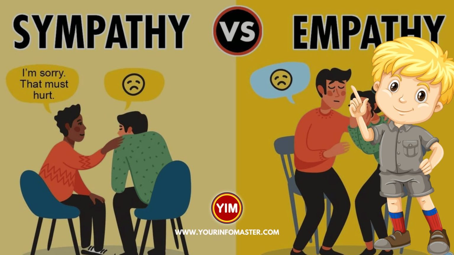What is the difference between empathy and sympathy? Your Info Master