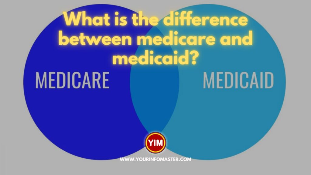 What is the difference between medicare and medicaid