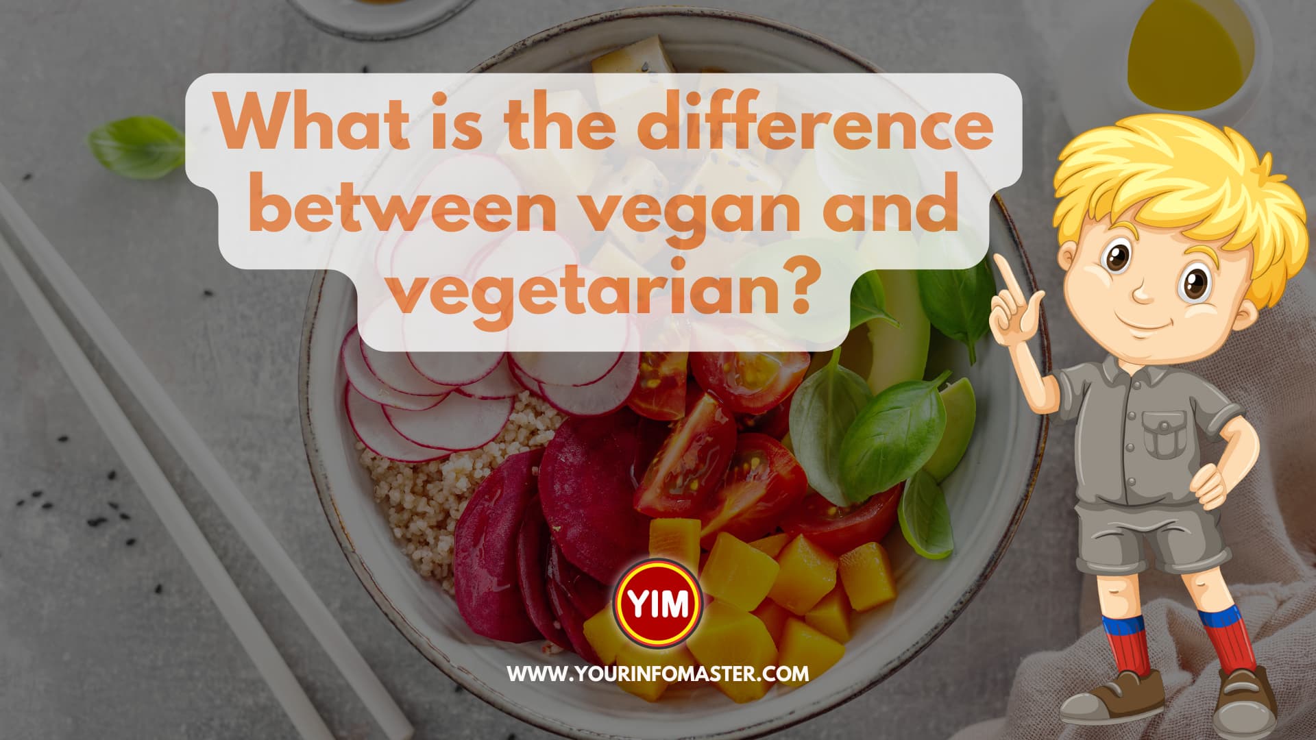 What is the difference between vegan and vegetarian?