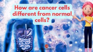 How are cancer cells different from normal cells