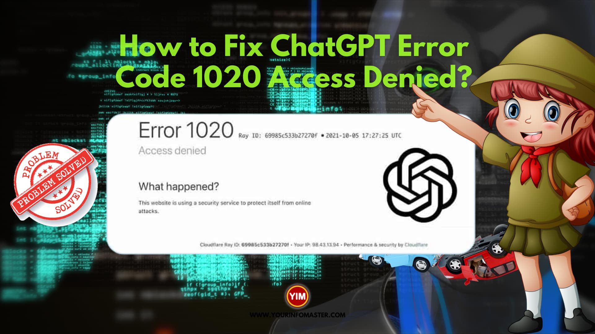 How to Fix ChatGPT Error Code 1020 Access Denied