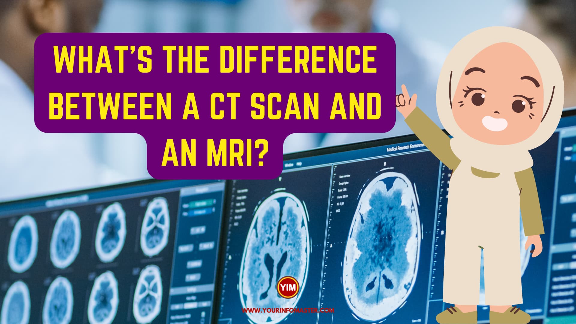 What is the difference between a CT Scan and an MRI