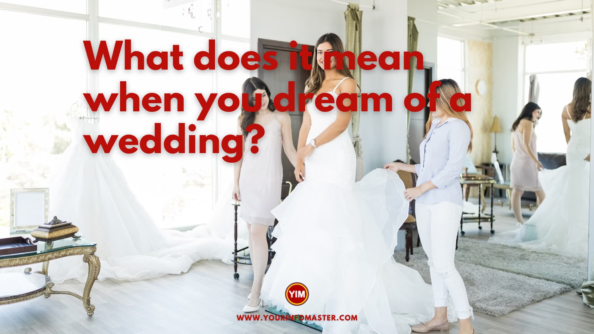 What does it mean when you dream of a wedding