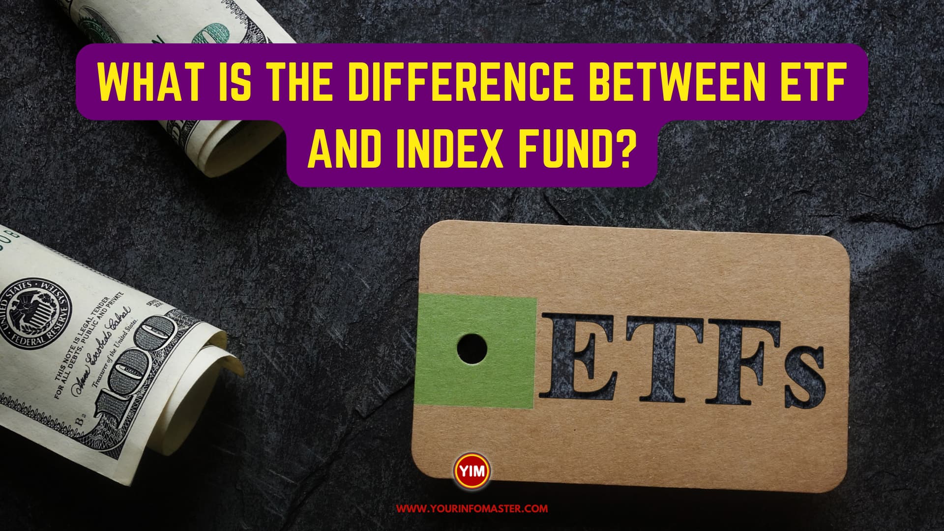 What is the difference between ETF and index fund