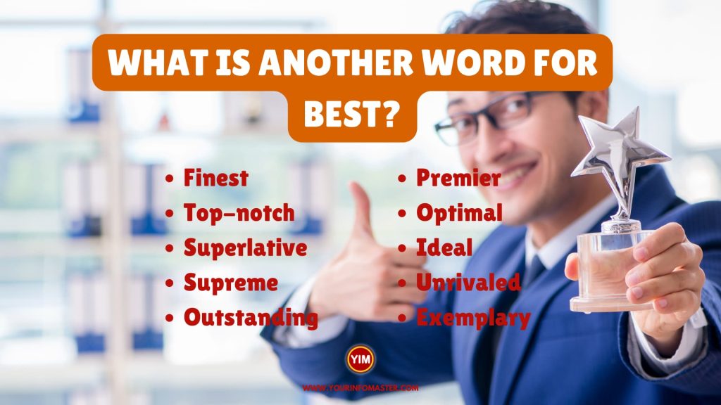 What is another word for Best