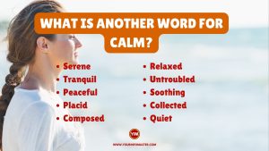 What is another word for Calm