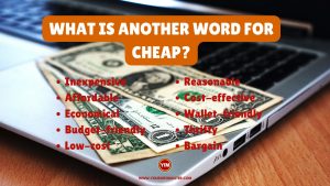What is another word for Cheap
