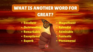 What is another word for Great
