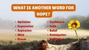 What is another word for Hope