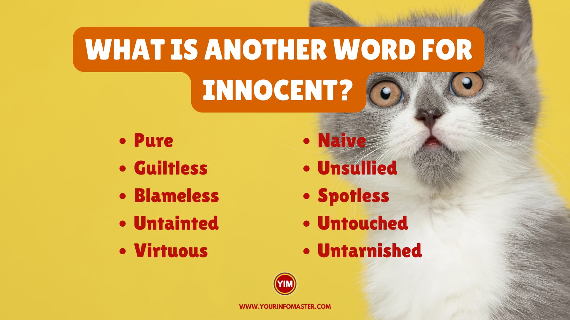 What is another word for Innocent