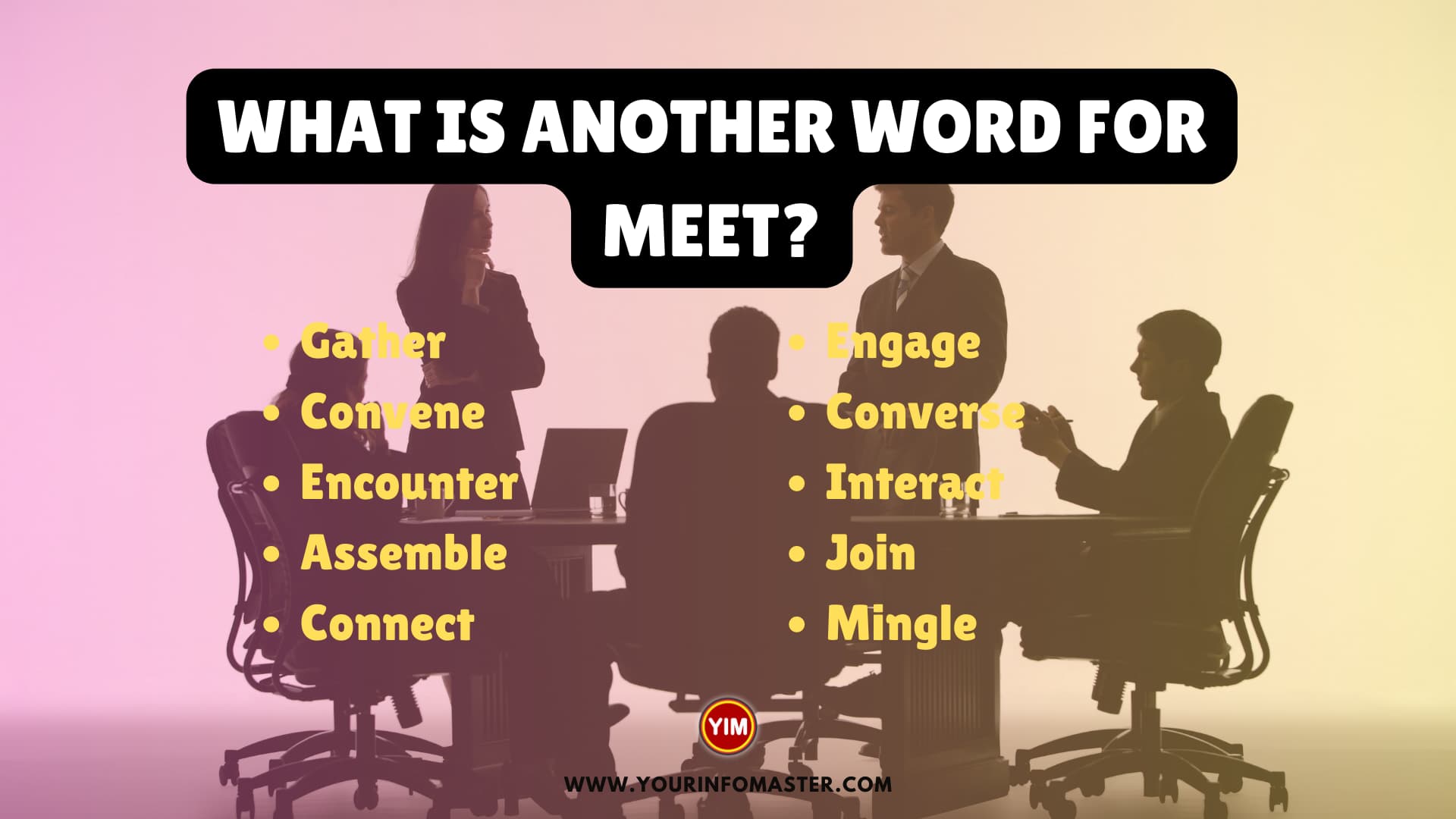 What is another word for Meet