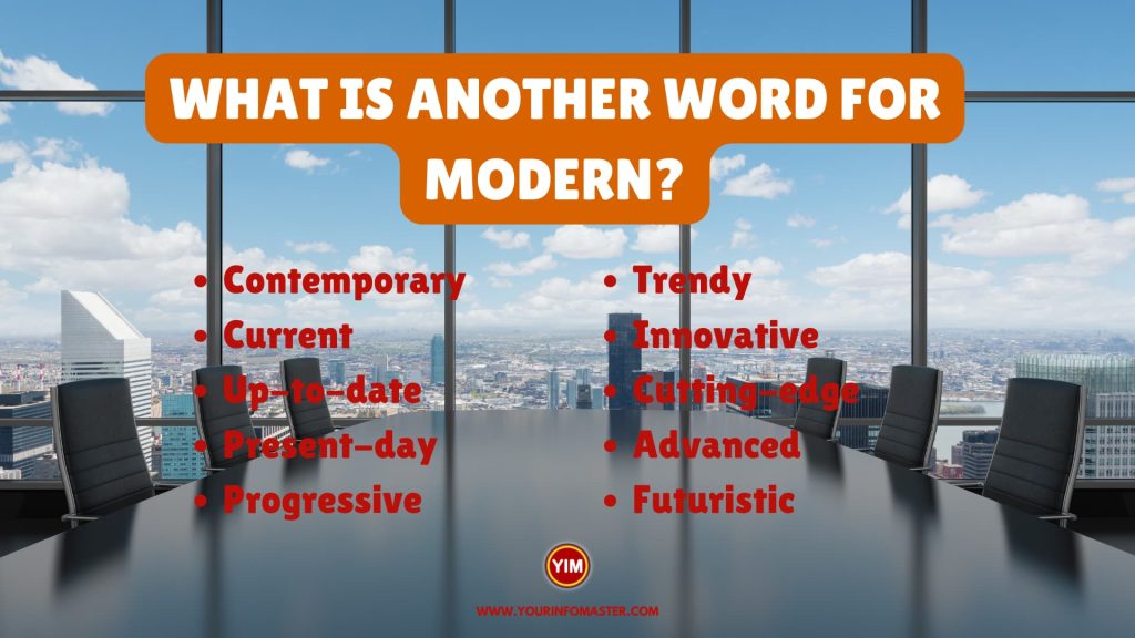 What is another word for Modern