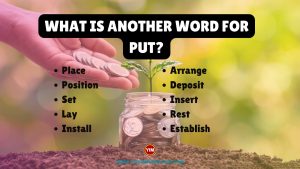 What is another word for Put