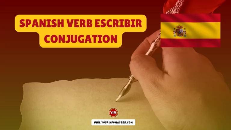 Escribir Conjugation