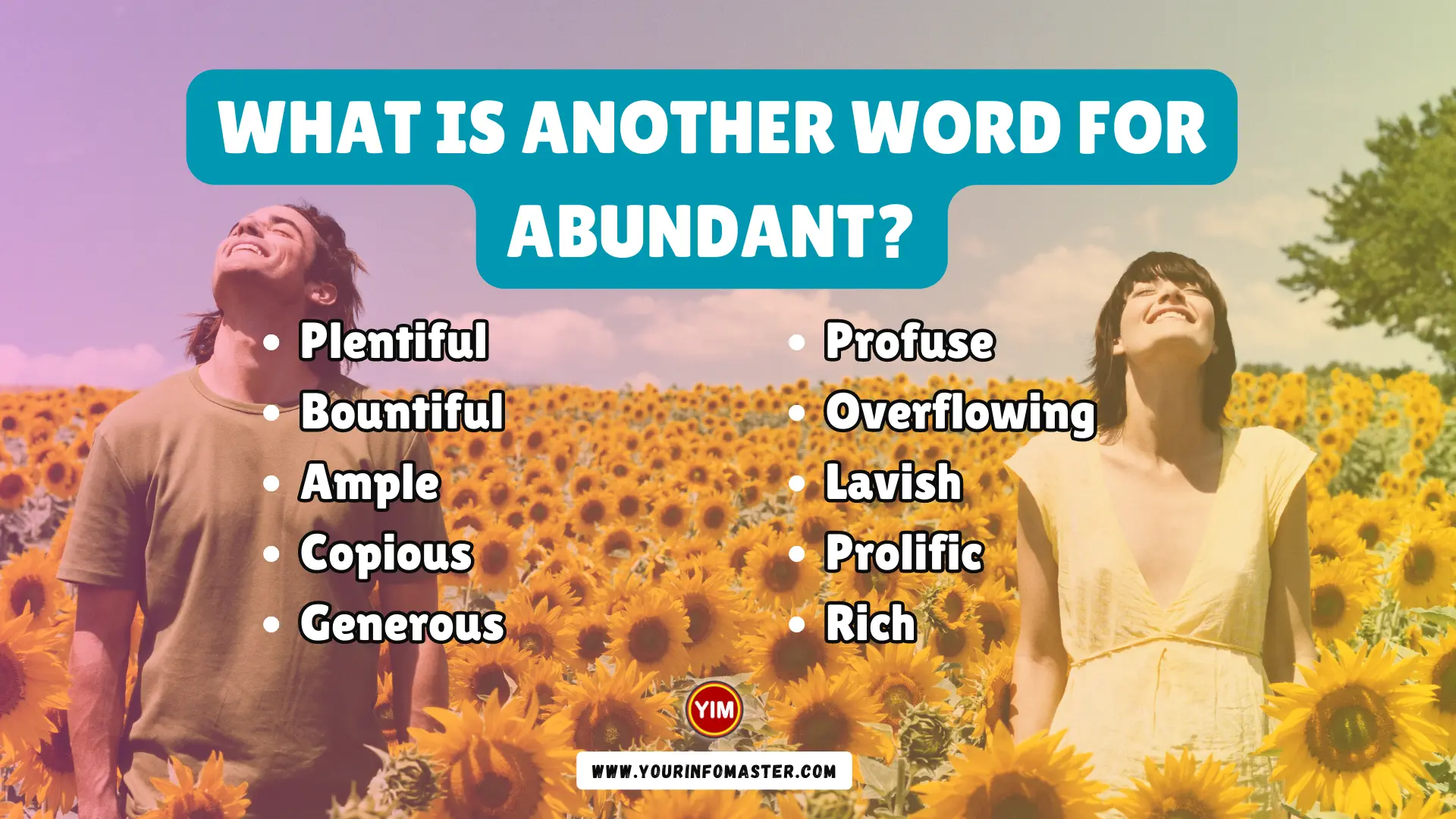 What is another word for Abundant