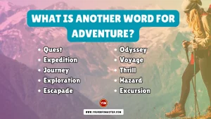 What is another word for Adventure
