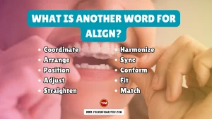 What is another word for Align