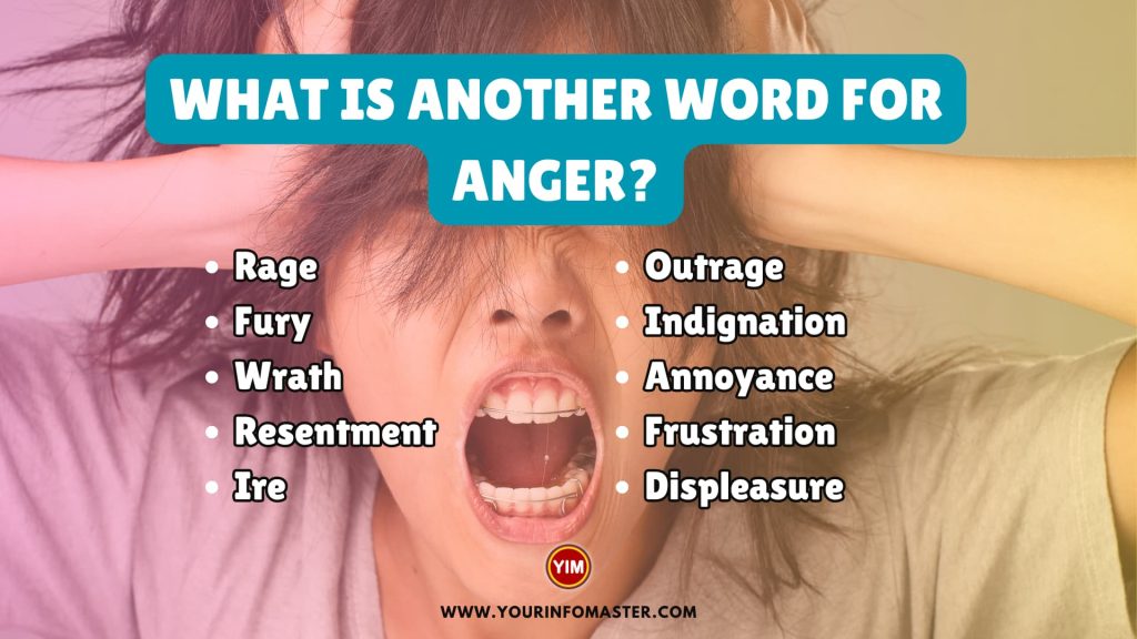 What is another word for Anger