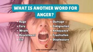 What is another word for Anger