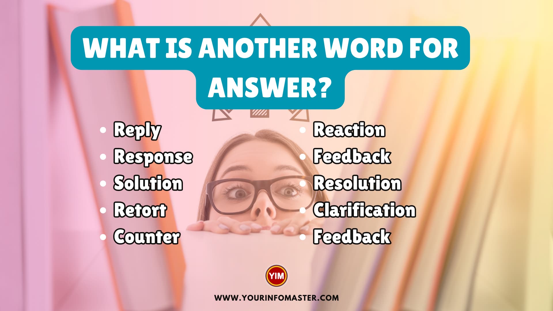 What is another word for Answer