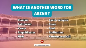 What is another word for Arena