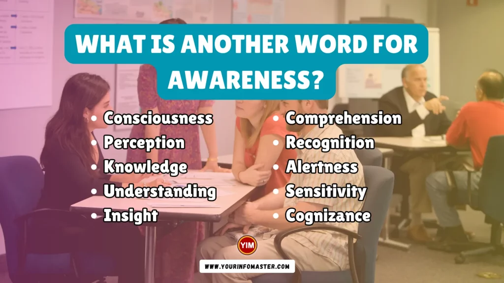 What is another word for Awareness (1)