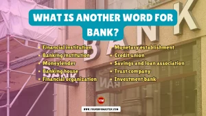 What is another word for Bank