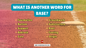 What is another word for Base