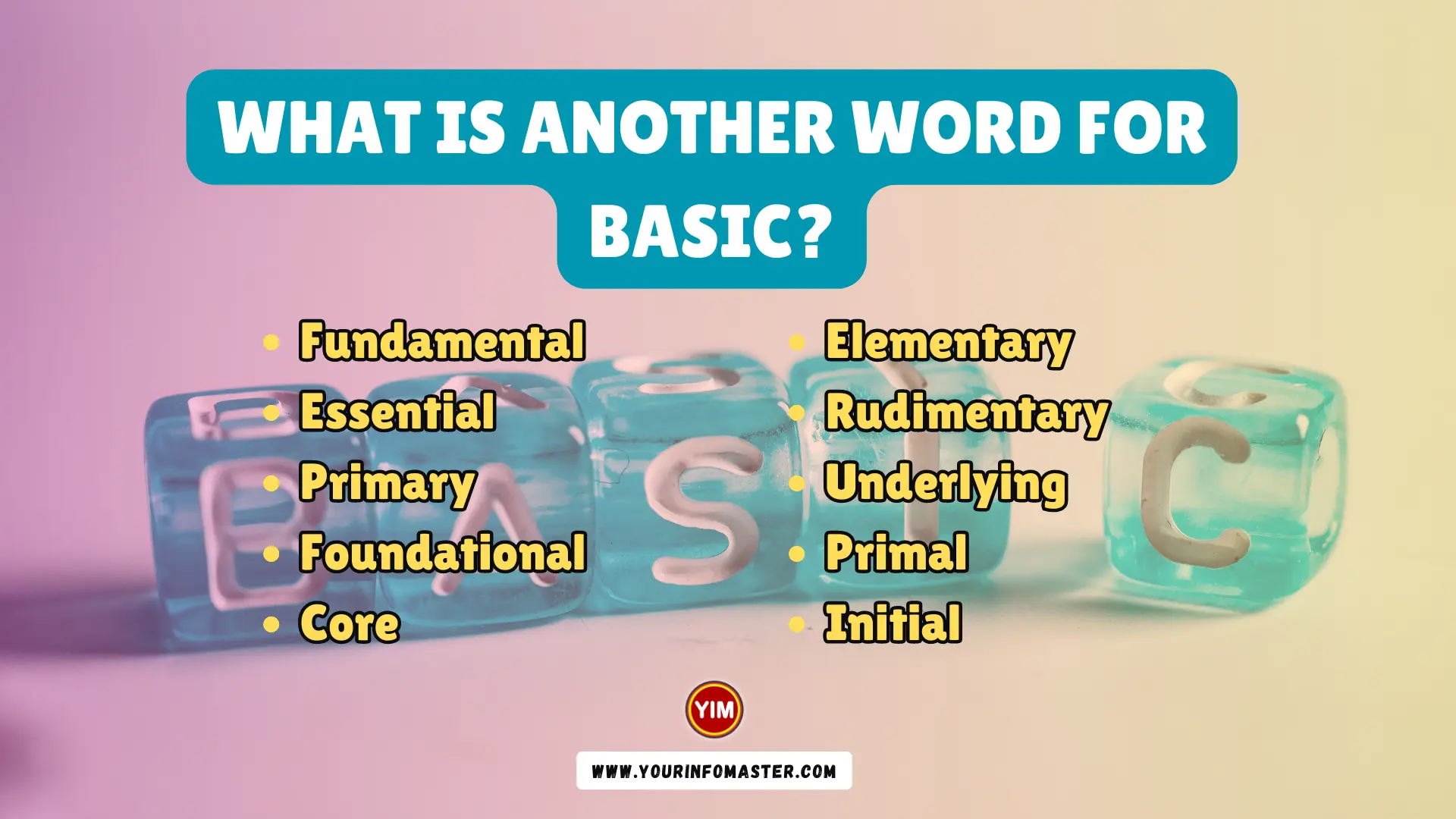 What is another word for Basic