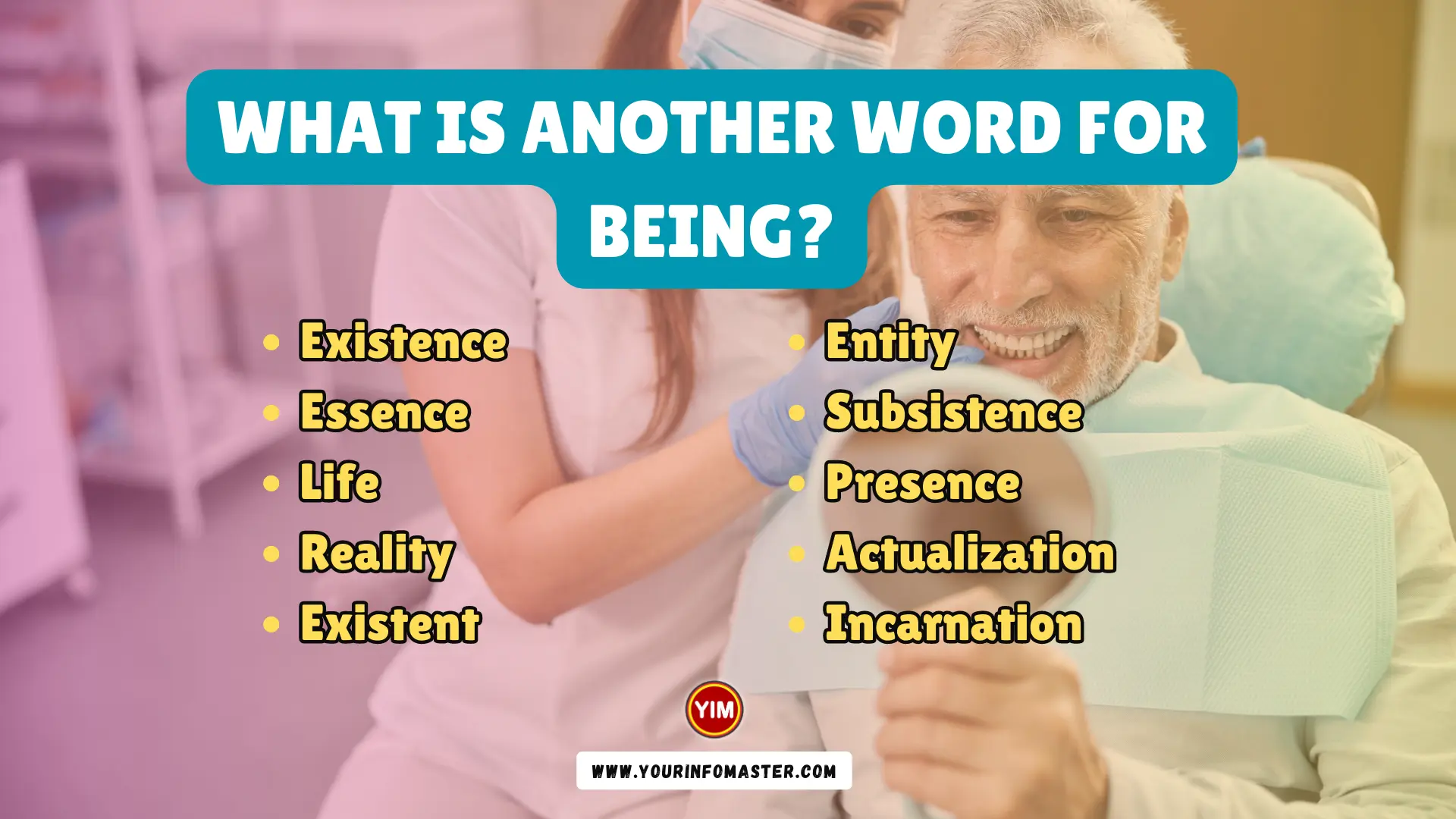 What is another word for Being