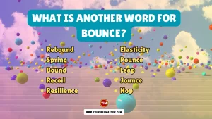 What is another word for Bounce