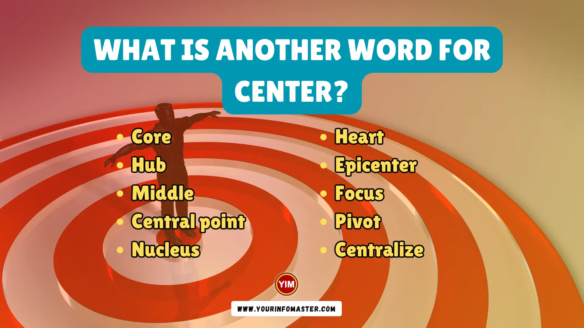 What is another word for Center