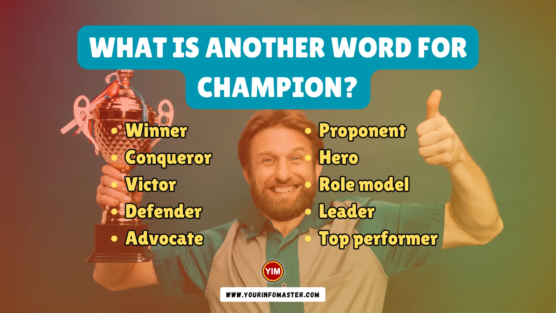 What is another word for Champion