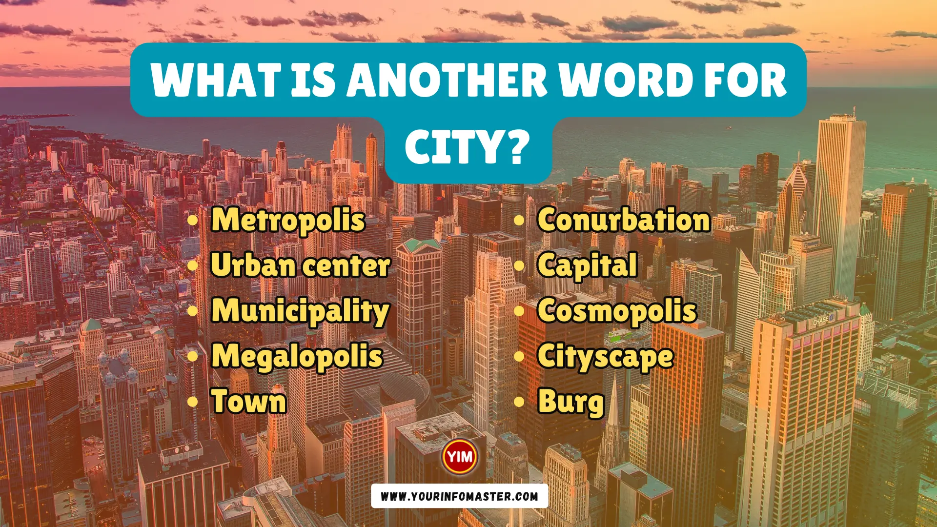 What is another word for City