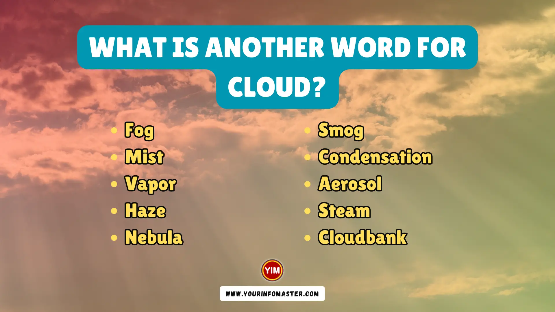 What is another word for Cloud