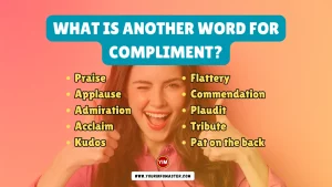 What is another word for Compliment