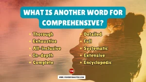 What is another word for Comprehensive