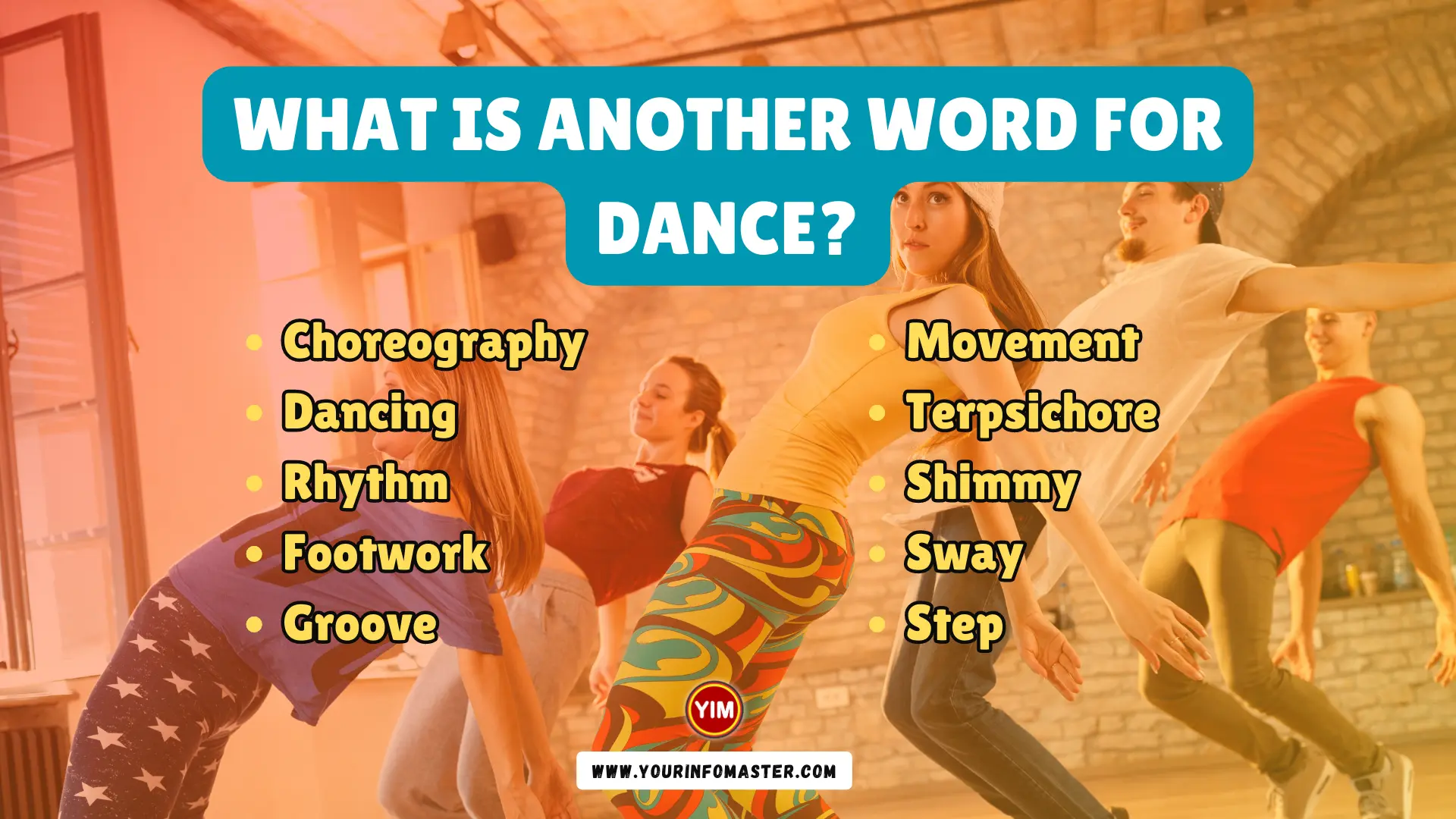 What is another word for Dance